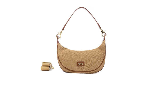 CARTERA CASUAL DAMA COLOR TAUPE MODELO 184579