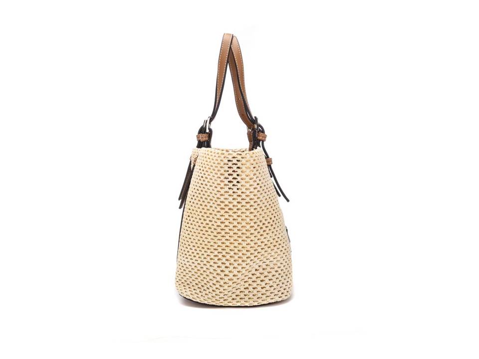 CARTERA CASUAL DAMA COLOR BEIGE MODELO 184566