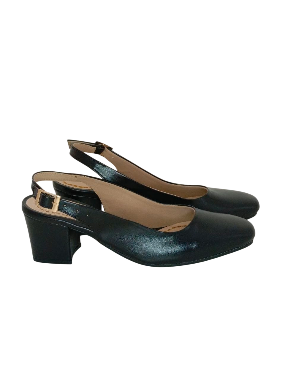 ZAPATO DE TACON COLOR NEGRO MODELO SR2531