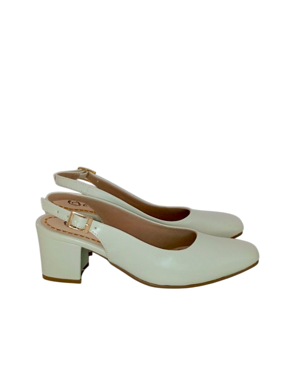 ZAPATO DE TACON COLOR BEIGE MODELO SR2531