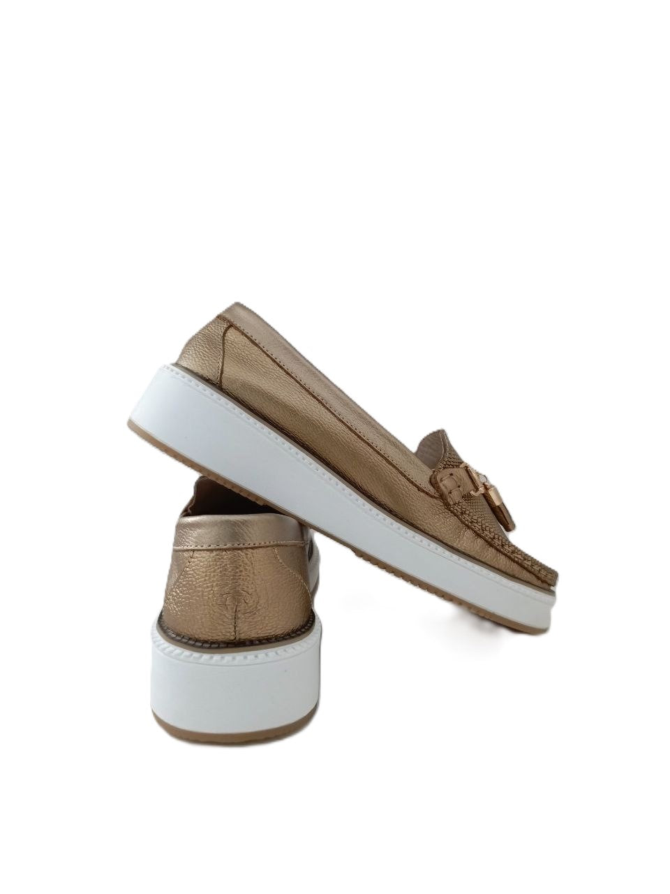 MOCASIN DAMA  BRONCE MODELO 2708