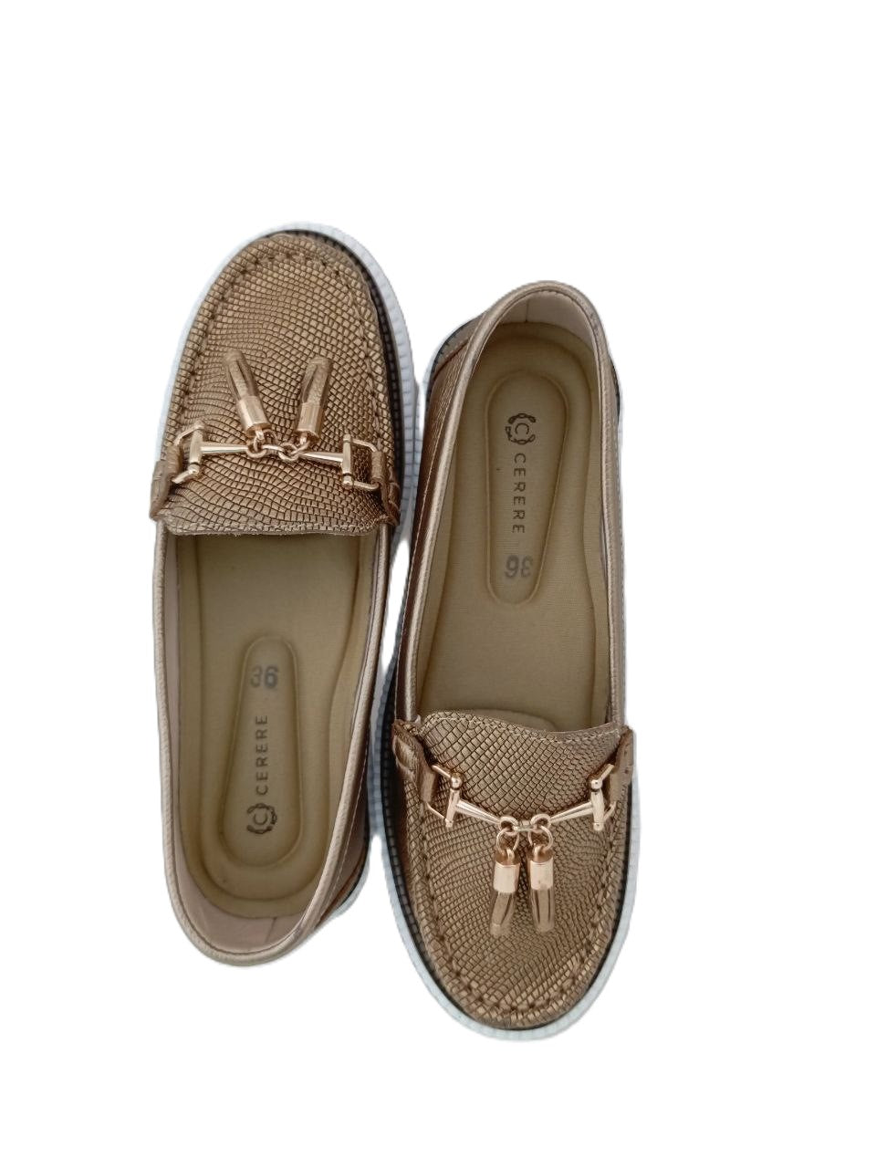 MOCASIN DAMA  BRONCE MODELO 2708