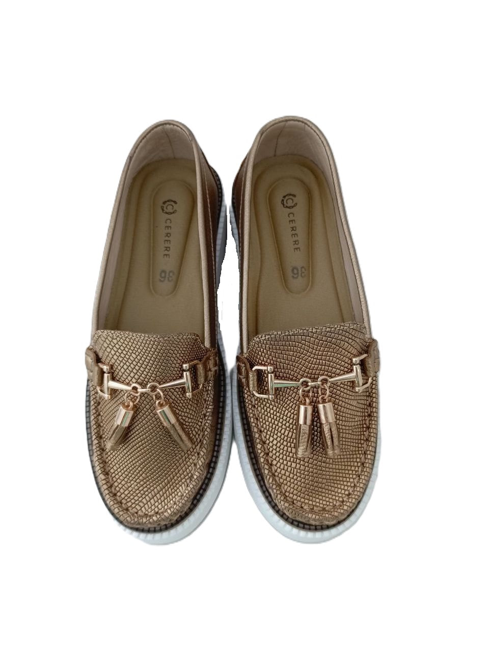 MOCASIN DAMA  BRONCE MODELO 2708