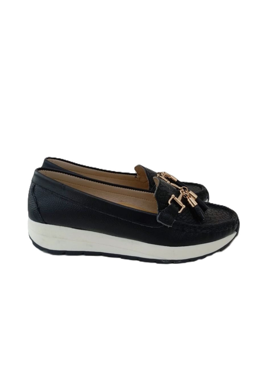 MOCASIN DAMA  NEGRO MODELO 2720