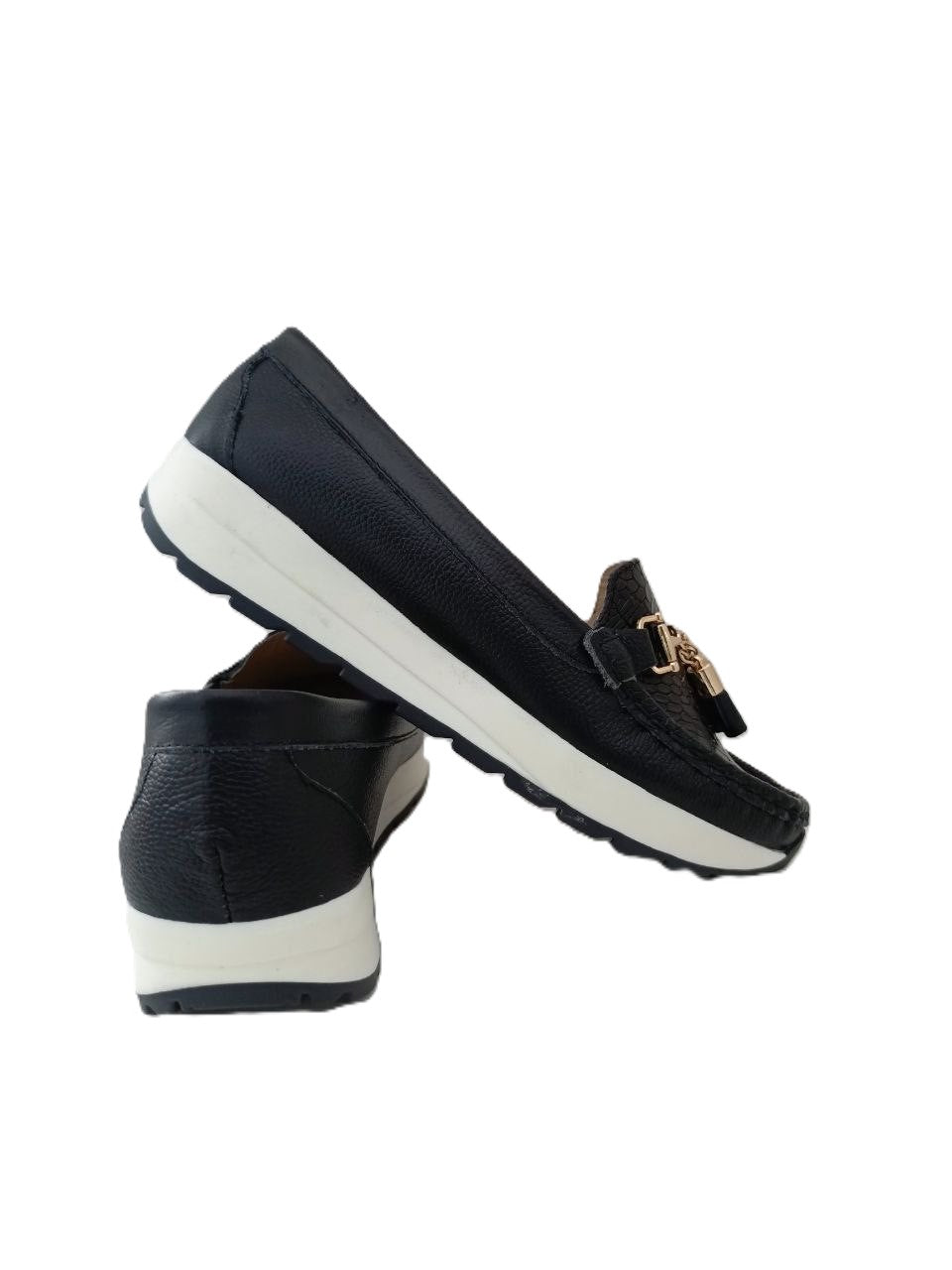 MOCASIN DAMA  NEGRO MODELO 2720