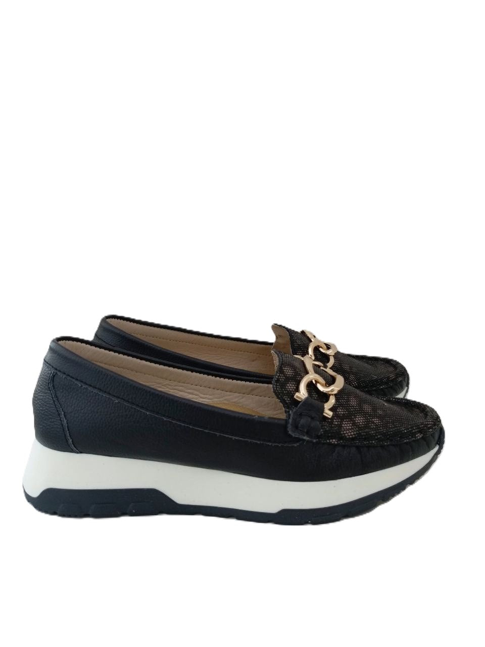 MOCASIN DAMA  NEGRO MODELO 2765