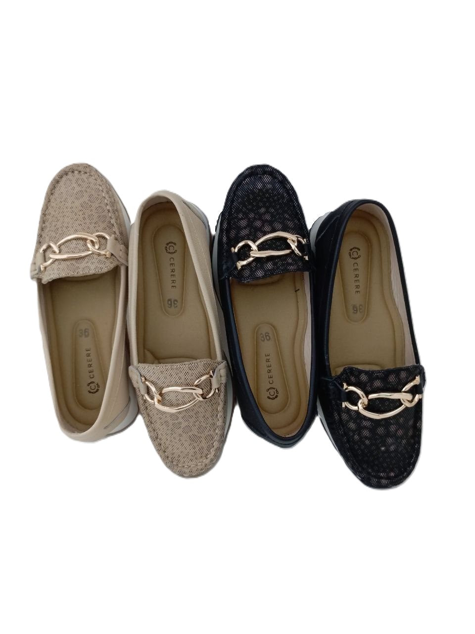 MOCASIN DAMA  BEIGE MODELO 2765