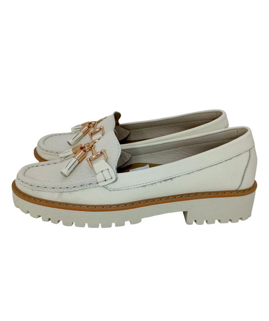 MOCASINES CONFORT DAMA COLOR TALCO MODELO 2811