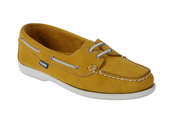 MOCASIN DAMA  AMARILLO MODELO 618-2074