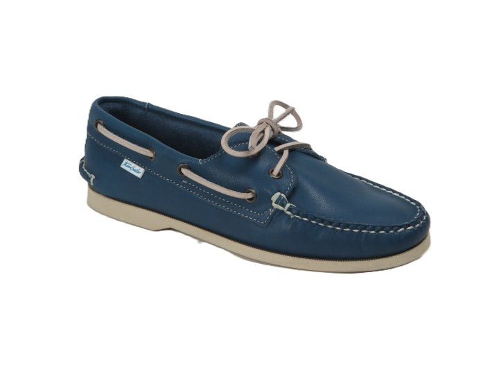 MOCASIN DAMA  AZUL-REY MODELO 619-2074