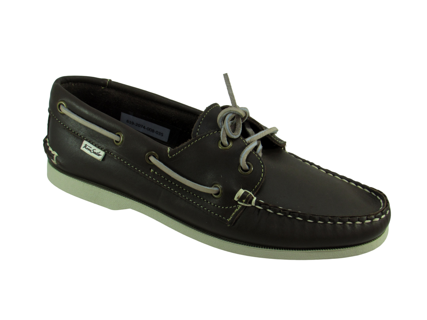 MOCASIN DAMA  CHOCOLATE MODELO 619-2074