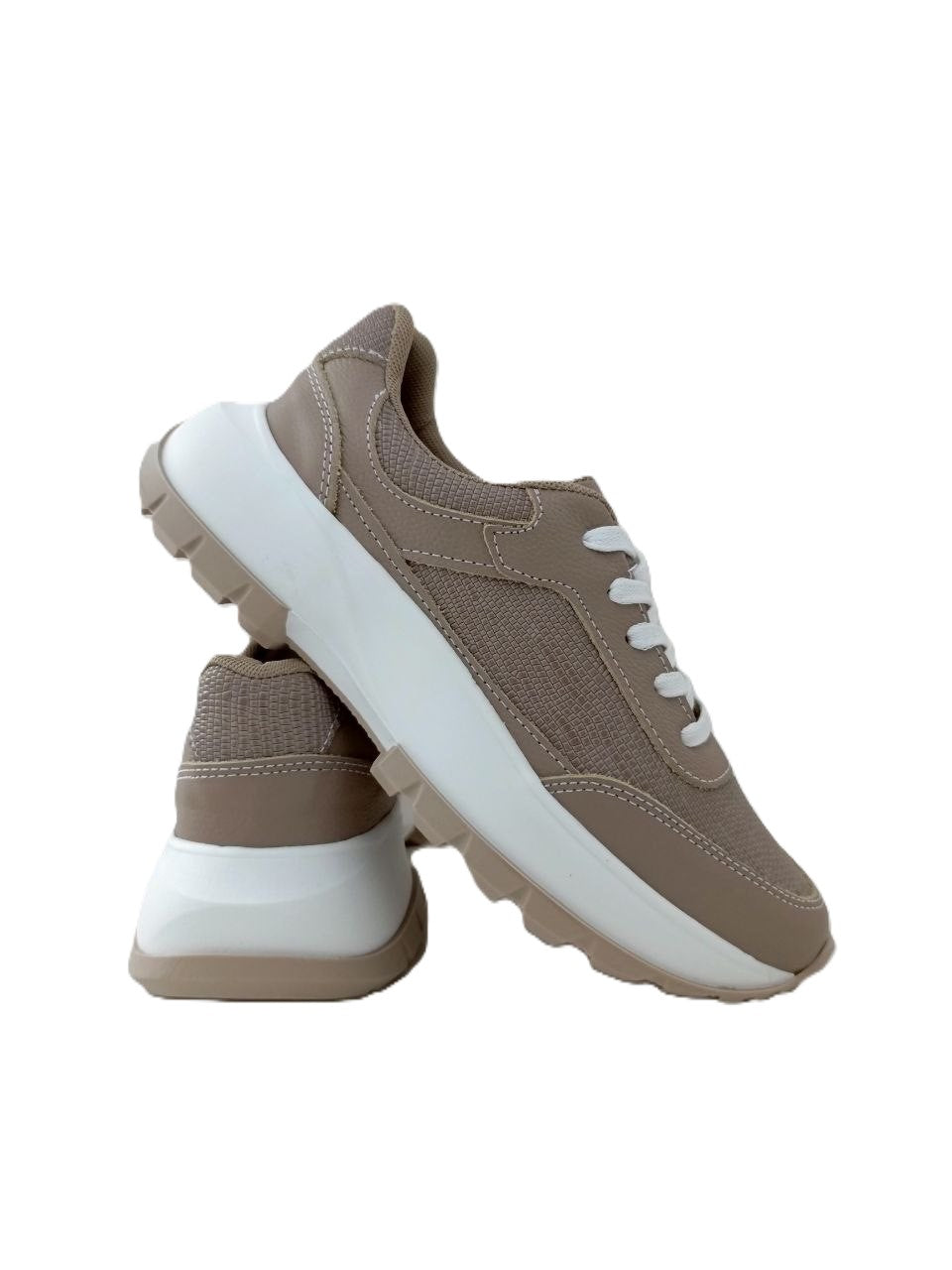 DEPORTIVO DAMA  TAUPE MODELO D560