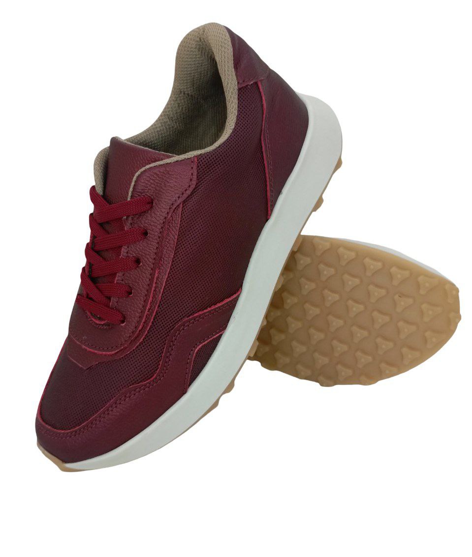 DEPORTIVOS CERERE DAMA COLOR VINO TINTO MODELO D598