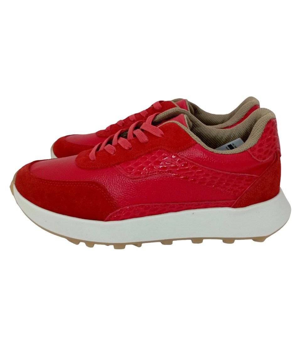 DEPORTIVOS CERERE DAMA COLOR ROJO MODELO D599