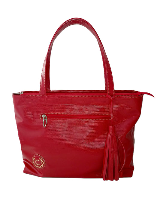 Cartera de Piel Rojo Modelo ELI12 - Ideal para Uso Diario y Salidas Casual