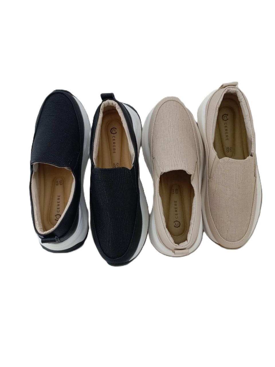 MOCASIN DAMA  BEIGE MODELO M2003