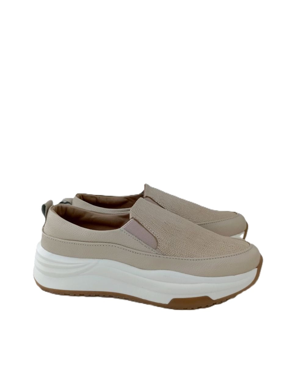 MOCASIN DAMA  BEIGE MODELO M2003
