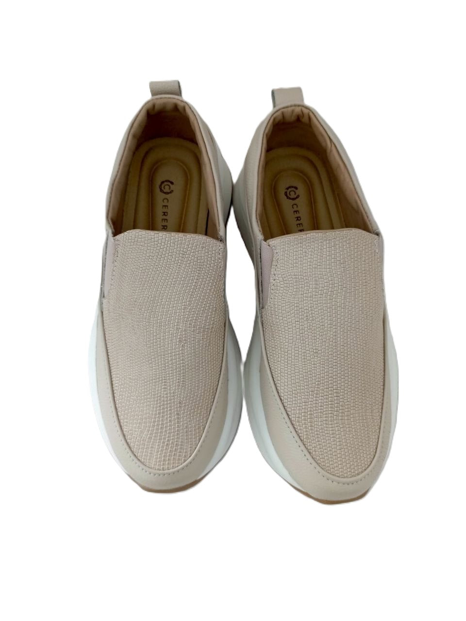 MOCASIN DAMA  BEIGE MODELO M2003