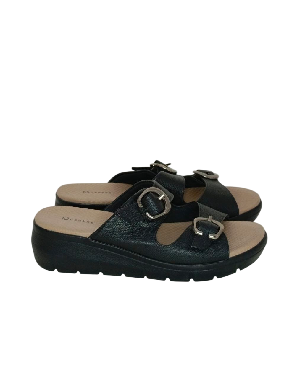 SANDALIA DAMA COLOR NEGRO MODELO FL3009