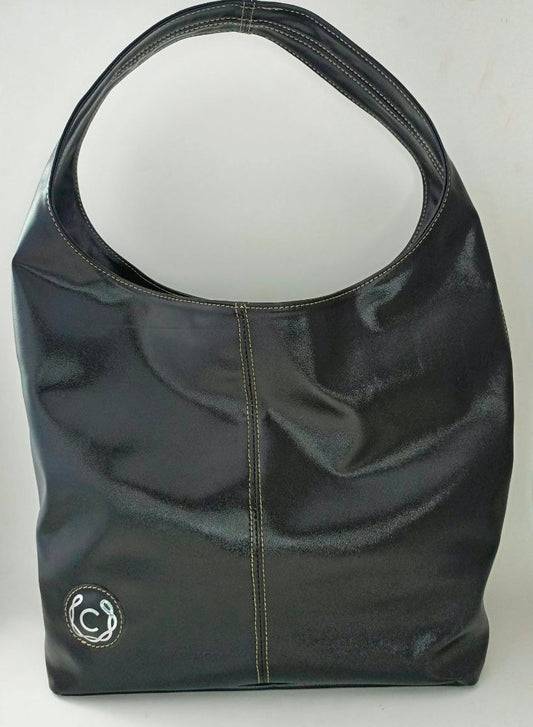 Cartera de Piel Negro Modelo YOSOY - Ideal para Uso Diario y Salidas Casual