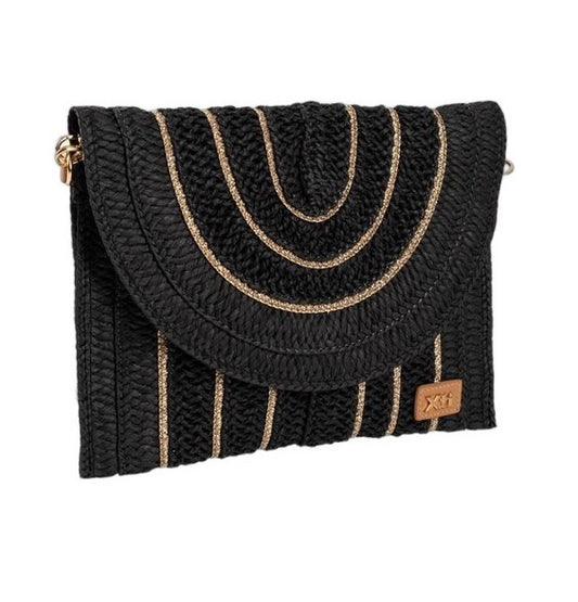 CARTERA CASUAL DAMA COLOR NEGRO MODELO 184613