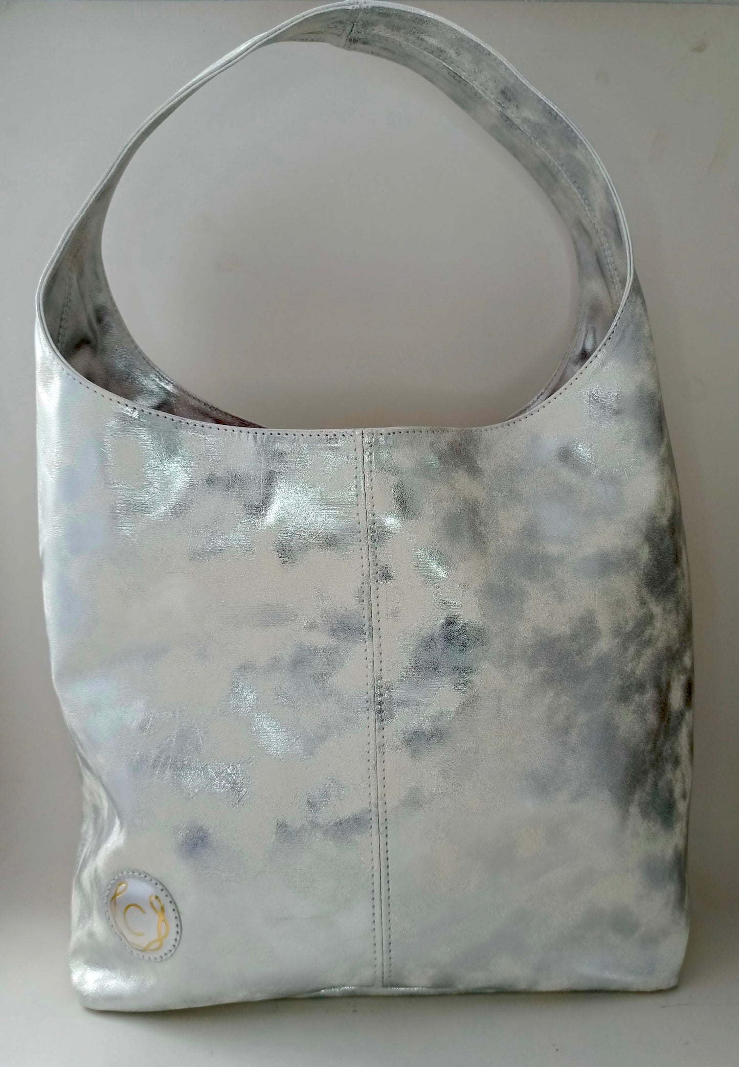 Cartera de Fantasia Plata Modelo yosoy - Ideal para Uso Diario y Salidas Casual